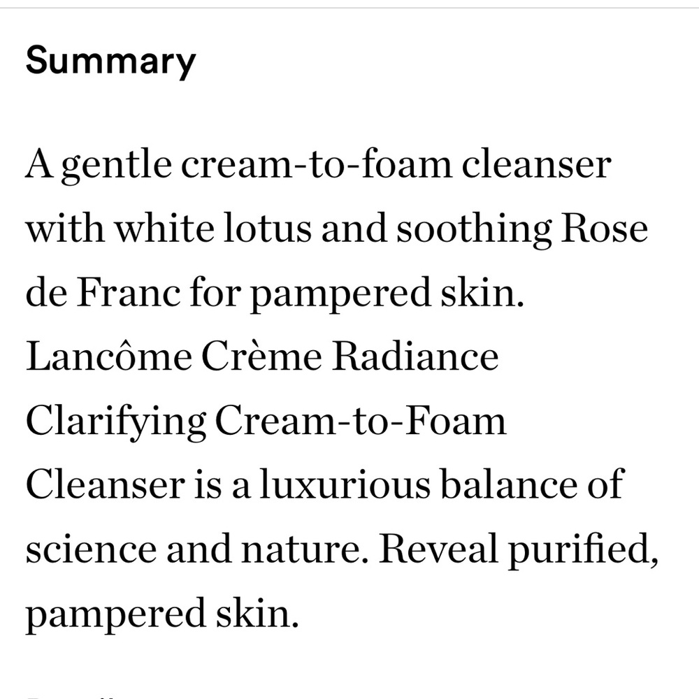 🔥BRAND NEW Lancôme Cream radiance cleanser - Picture 3 of 6